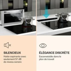 Hotte Aspirante Royal Flush Eco 60 cm 576 m³/h A+ -VIDAXL || Bosch || Whirlpool Soldes 53056807 3
