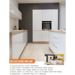 Meuble Bas De Cuisine Bellissi Blanc Brillant 1 Porte L 50 Cm Type De Poignee: Porte Avec Poignée Apparente 9 Meuble Bas De Cuisine Bellissi Blanc Brillant 1 Porte L 50 Cm Type De Poignee: Porte Avec Poignée Apparente -VIDAXL || Bosch || Whirlpool Soldes 53082101 3