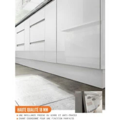 Casserolier Bellissi Blanc Brillant L 90 Cm Type De Poignee: Porte Avec Poignée Integrée -VIDAXL || Bosch || Whirlpool Soldes 53082105 4