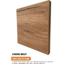 Panneau De Finition Pour Meuble Haut Bellissi Chene H 72 L 32 Cm Couleur: Décor Chêne Brut -VIDAXL || Bosch || Whirlpool Soldes 53641842 3