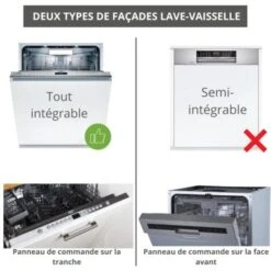 Façade Pour Lave-vaisselle Tout Intégrable Bellissi Chene L 60 Cm Type De Poignee: Porte Avec Poignée Apparente - Couleur: Décor Chêne Brut 9 Façade Pour Lave-vaisselle Tout Intégrable Bellissi Chene L 60 Cm Type De Poignee: Porte Avec Poignée Apparente - Couleur: Décor Chêne Brut -VIDAXL || Bosch || Whirlpool Soldes 53641856 3
