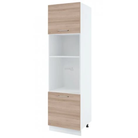 Colonne De Cuisine Pour Micro-onde Et Four Encastrable Bellissi Chene 2 Portes L 60 Cm Type De Poignee: Porte Avec Poignée Apparente - Couleur: Décor Chêne Naturel 3 Colonne De Cuisine Pour Micro-onde Et Four Encastrable Bellissi Chene 2 Portes L 60 Cm Type De Poignee: Porte Avec Poignée Apparente - Couleur: Décor Chêne Naturel
