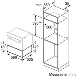 Tiroir à Accessoires Non Chauffant 14cm Noir - Neff - N17zh10n0 11 Tiroir à Accessoires Non Chauffant 14cm Noir - Neff - N17zh10n0 -VIDAXL || Bosch || Whirlpool Soldes 54088528 5
