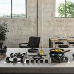 Plaque De Cuisson Gaz Avec Hotte Intégrée Elica NIKOLATESLA FLAME 88cm GRIS - Évacuation -VIDAXL || Bosch || Whirlpool Soldes 54094824 3