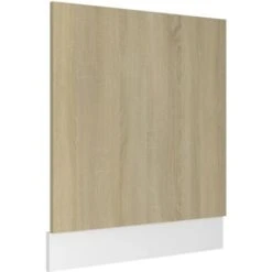 INLIFE Panneau De Lave-vaisselle Ch¨ºne Sonoma 59,5x3x67 Cm Agglom¨r¨