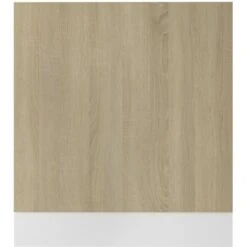 INLIFE Panneau De Lave-vaisselle Ch¨ºne Sonoma 59,5x3x67 Cm Agglom¨r¨ -VIDAXL || Bosch || Whirlpool Soldes 56629682 4