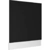 INLIFE Panneau De Lave-vaisselle Noir 59,5x3x67 Cm Agglom¨r¨ -VIDAXL || Bosch || Whirlpool Soldes 56630759 1