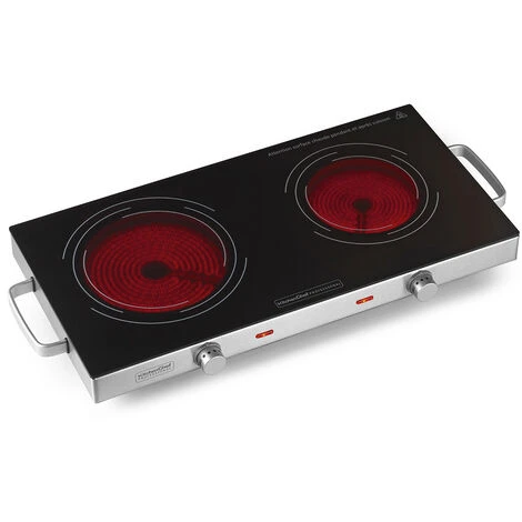 Réchaud Vitroceramique 2 Feux 2800w - Kitchen Chef - Kcppv2800 3 Réchaud Vitroceramique 2 Feux 2800w - Kitchen Chef - Kcppv2800
