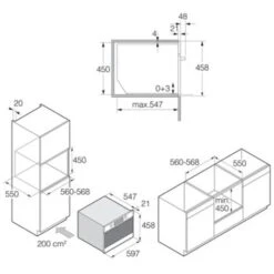 Fours Encastrables Vapeur 50L ASKO 56cm, 4695879 -VIDAXL || Bosch || Whirlpool Soldes 57921094 5