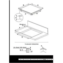 Plaque De Cuisson Vitrocéramique CONTINENTAL EDISON 2 Foyers L29 X P52 Cm CECP102RP2 -VIDAXL || Bosch || Whirlpool Soldes 57932375 4