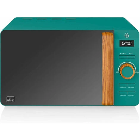 SWAN SM22036GRENEU Micro-ondes Digital 20L Design Moderne Nordic 800W Vert 3 SWAN SM22036GRENEU Micro-ondes Digital 20L Design Moderne Nordic 800W Vert
