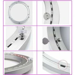 Roulement De Plateau Tournant En Métal, Base Pivotante Ronde, Rotation à 360°, Roulements à Billes à Une Rangée, Pour Usage Intensif, ø45cm -VIDAXL || Bosch || Whirlpool Soldes 58574091 4