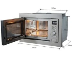 Micro-ondes Grill Encastrable CONTINENTAL EDISON CEMO25GE2 Silver L59,5 X H38,8 X P40 Cm 25L 7 Micro-ondes Grill Encastrable CONTINENTAL EDISON CEMO25GE2 Silver L59,5 X H38,8 X P40 Cm 25L -VIDAXL || Bosch || Whirlpool Soldes 58670044 3