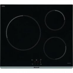 Plaque De Cuisson Induction - BRANDT - 3 Zones - L60 Cm - TI364B - 7200 W - Noir