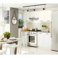 Meuble De Cuisine Bas, Armoire De Cuisine AKORD S40 OLIWIA Modulable, Blanc 40 Cm 1 Porte 1 Tiroir Façade Blanche 2 étagères 40x46x85 Cm 11 Meuble De Cuisine Bas, Armoire De Cuisine AKORD S40 OLIWIA Modulable, Blanc 40 Cm 1 Porte 1 Tiroir Façade Blanche 2 étagères 40x46x85 Cm -VIDAXL || Bosch || Whirlpool Soldes 60055185 5