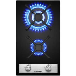 Plaque De Cuisson à Gaz 2 Foyers, 30cm, Encastrable, Gaz Naturel/GPL Gasland Chef GH30BF