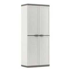 Keter Ista6 - Jolly Alto 3 Ripiani Regolabili - 68X39X166H Bianco