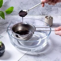 Double Chaudière En Acier Inoxydable 304 Pour Fabrication De Bougies, Pot De Fusion Pour Beurre, Chocolat, Bonbons, Fromage, Caramel, 600 ML -VIDAXL || Bosch || Whirlpool Soldes 64661236 5