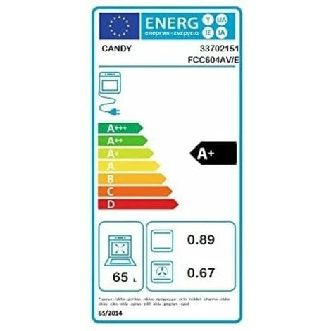 Candy Classic FCC604AV/E, Four Multifonction, 65L, Ventilateur De Refroidissement, 8 Fonctions, Horloge Analogique Et Commandes Anciennes, Porte En Verre Double, Classe A+, Ivoire Et Or 4 Candy Classic FCC604AV/E, Four Multifonction, 65L, Ventilateur De Refroidissement, 8 Fonctions, Horloge Analogique Et Commandes Anciennes, Porte En Verre Double, Classe A+, Ivoire Et Or – Image 2