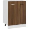 Armoire De Plancher Chêne Marron 60x46x81,5cm Bois D'ingénierie VidaXL -VIDAXL || Bosch || Whirlpool Soldes 64876736 1
