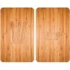 WENKO Protection Plaque De Cuisson, Couvre Plaque De Cuisson En Verre Lunch, Lot De 2, Verre Trempé, 30x52 Cm, Multicolore -VIDAXL || Bosch || Whirlpool Soldes 6579743 1