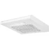 MPM MPM-61-PX-70 Hotte Aspirante Sous Meuble 60cm, 3 Vitesses D'Aspiration, Recirculation Air Blanc