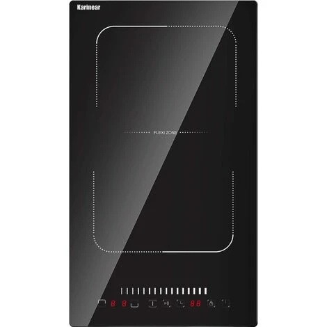 Plaque à Induction, Karinear Plaque De Cuisson 2 Foyer, Table De Cuisson électrique Encastrable, 3500 W, Verre Noir 3 Plaque à Induction, Karinear Plaque De Cuisson 2 Foyer, Table De Cuisson électrique Encastrable, 3500 W, Verre Noir