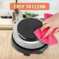 220V 500W Mini Plaque De Cuisson électrique, Portable Plaques De Cuisson Chauffant, Réchauffeur De Plaque De Chauffage De Poêle électrique, Portable Mini Domestique Pour Bureau, Cuisine (prise EU) Lef -VIDAXL || Bosch || Whirlpool Soldes 69550659 4