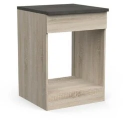 Demeyere Meuble De Cuisine Bas Pour Four 60 Cm Paprika - Naturel