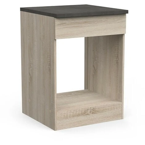 Demeyere Meuble De Cuisine Bas Pour Four 60 Cm Paprika - Naturel 3 Demeyere Meuble De Cuisine Bas Pour Four 60 Cm Paprika - Naturel