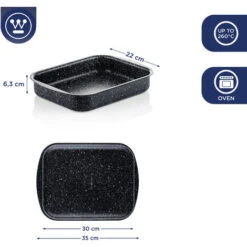 Westinghouse Westinghouse Plaque à Four Ø30 Cm Noir Marbre -VIDAXL || Bosch || Whirlpool Soldes 73212936 5