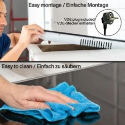 Jago® Table De Cuisson - Vitrocéramique, 2 Foyers, Encastrable, 3000 W, Avec Contrôle Tactile, Minuterie Et Verrouillage De Sécurité, Grattoir, 9 Niveaux De Puissance - Plaque De Cuisson Électrique 10 Jago® Table De Cuisson - Vitrocéramique, 2 Foyers, Encastrable, 3000 W, Avec Contrôle Tactile, Minuterie Et Verrouillage De Sécurité, Grattoir, 9 Niveaux De Puissance - Plaque De Cuisson Électrique -VIDAXL || Bosch || Whirlpool Soldes 74548090 4