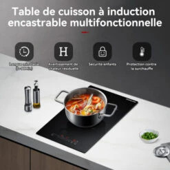 Gasland Chef IH30BF 30cm Plaque à Induction, Encastrable Table De Cuisson à Induction 2 Foyers 3500W [Classe énergétique A] -VIDAXL || Bosch || Whirlpool Soldes 78510332 4