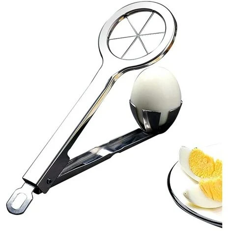 Coupe-oeufs En Acier Inoxydable Coupe-oeufs Avec Poignée à Six Lames Lave-vaisselle Pour Faire Bouillir Des Oeufs Trancheuse à Fruits Pour Aliments Lourds 1pcs 4 Coupe-oeufs En Acier Inoxydable Coupe-oeufs Avec Poignée à Six Lames Lave-vaisselle Pour Faire Bouillir Des Oeufs Trancheuse à Fruits Pour Aliments Lourds 1pcs – Image 2