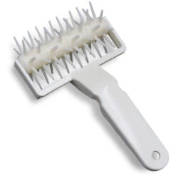 Pizza Rouleau À Pâtisserie Poinçonnage Pâtisserie Rouleau Pâte À Biscuits Tarte Trou Gaufrage Pâte Rouleau Treillis Artisanat Cuisson Outils De Cuisine Grand Rouleau À Pâtisserie 1 Pcs