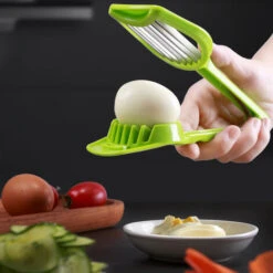 1 PCS De Poche Oeuf Cutter Champignon Tomate Cutter Pour Cuisine Légumes Cutter Vert -VIDAXL || Bosch || Whirlpool Soldes 78531888 3
