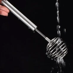 Fouet à Oeufs Multifonctions Presse-purée En Acier Inoxydable Forme De Spirale Fouet à Oeufs Manuel Mélangeur à Mousser Purée Juicer Accessoires Pour Outils De Cuisine 1pcs 24 X 6cm -VIDAXL || Bosch || Whirlpool Soldes 78532001 5