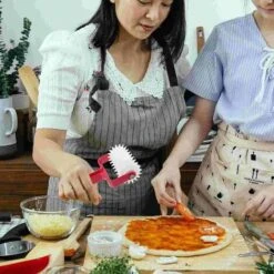 Rouleau Pâte Artificielle Pizza Trous Pâtisserie Poinçon Clous Pain Nouilles Spaghetti Roues Pâtes 1 Pcs -VIDAXL || Bosch || Whirlpool Soldes 78532043 3