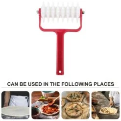 Rouleau Pâte Artificielle Pizza Trous Pâtisserie Poinçon Clous Pain Nouilles Spaghetti Roues Pâtes 1 Pcs -VIDAXL || Bosch || Whirlpool Soldes 78532043 4