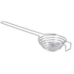 Nouveau Portable Spirale En Acier Inoxydable Oeuf Blanc Séparateur Oeuf Jaune Remover Diviseur Avec Longue Poignée Cuisine Outil 1 Pcs