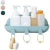 Étagère De DouchePas De Perçage Abs Douche étagère Rangement Organisateur De Douche Avec 3 Crochets -VIDAXL || Bosch || Whirlpool Soldes 79258243 1