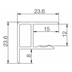 2x Jonction De Plinthe 100mm Finition Or Doré Brossé Angle Angulaire Coin Cuisine Raccord Connecteur Pied De Meuble Profil PVC Plastique Finition -VIDAXL || Bosch || Whirlpool Soldes 79297290 3