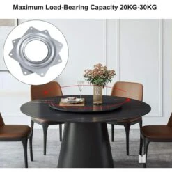 Plaque Pivotante à Roulement Carré, 1 Pcs Plateau Tournant Carré Plaque Pivotante Rotation à 360 Degrés Plateau Tournant Roulement à Billes 4 Pouces Pour Les Bureaux,Les Bureaux D'ordinateur -VIDAXL || Bosch || Whirlpool Soldes 79630107 3