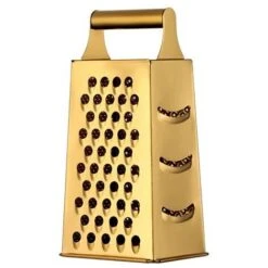 4 Côtés Ail Éplucheur Pomme De Terre Légumes Trancheuse Couteau Gingembre Melon Multifonctionnel Concombre Trancheuse En Acier Inoxydable Peeling Boîte 1 Pcs Or