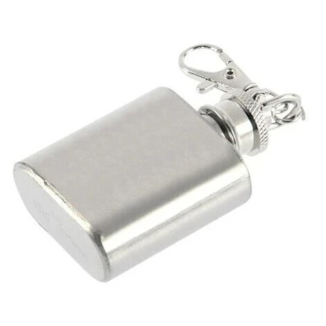 1 Oz Haute Qualité Vin Whisky Cruche Bouteille Hanche Flacon Buveur Bouteille D'alcool Portable Verres En Acier Inoxydable 1 Pcs 5 1 Oz Haute Qualité Vin Whisky Cruche Bouteille Hanche Flacon Buveur Bouteille D'alcool Portable Verres En Acier Inoxydable 1 Pcs – Image 3