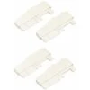 4x Embout Séparateur Croisé Pour Tiroir à Clipser Sur Le Séparateur Transversal En PVC Blanc Organisateur Cuisine Salle De Bain Chambre Organisation Rangement -VIDAXL || Bosch || Whirlpool Soldes 81256250 1