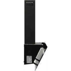 Hotte Aspirante Silencieuse - Hotte Décorative Murale 60cm Acier Et Verre Trempé Noir Best982922 -VIDAXL || Bosch || Whirlpool Soldes 82836528 5