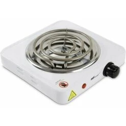 Allume Charbon - Électrique, 1000 W, Thermostat 5 Positions, Protection Surchauffe, En Blanc - Plaque Chauffante Chicha, Narguilé, Charbon Naturel -VIDAXL || Bosch || Whirlpool Soldes 85787262 4