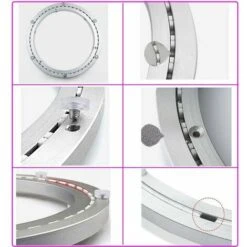 Aunrtb Roulement De Plateau Tournant En Métal, Rond Pivotant Base, Rotatifs 360°, Roulements à Billes à Une Rangée, Pour Les Charges Lourdes, ø45cm -VIDAXL || Bosch || Whirlpool Soldes 85914503 4