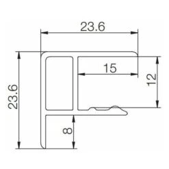 2x Jonction De Plinthe 150mm Bronze Cuivre Brossé Angle Angulaire Coin Cuisine Raccord Connecteur Pied De Meuble Profil PVC Plastique Finition -VIDAXL || Bosch || Whirlpool Soldes 86507515 3